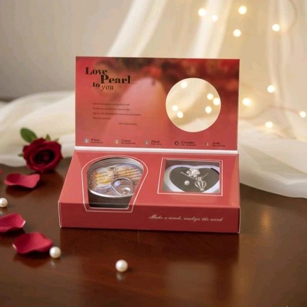 Love Pearl Necklace Gift Box – Real Pearl Surprise Set